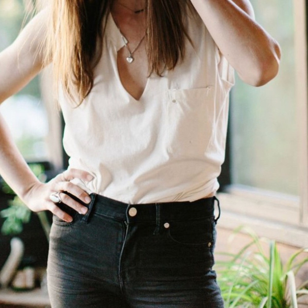 Madewell easygoing muscle tee